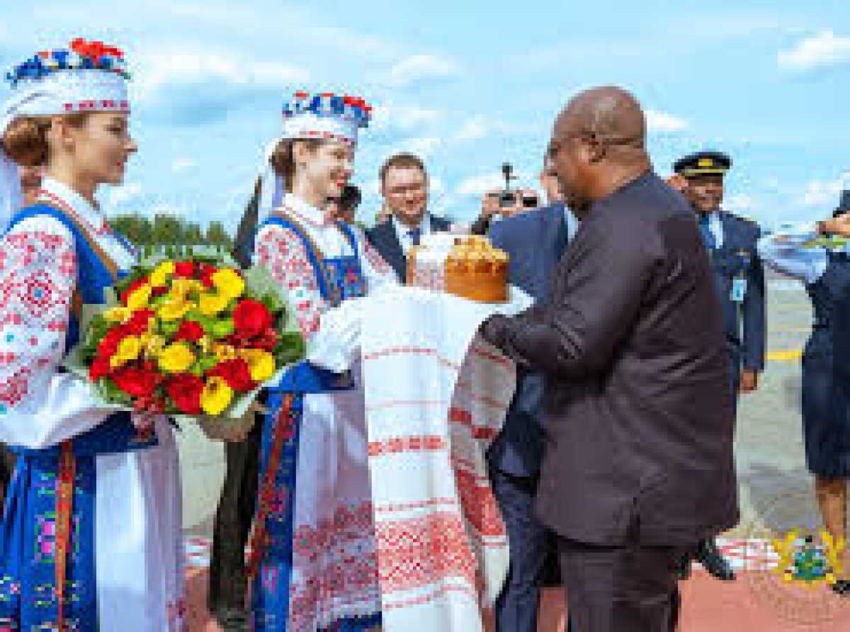 President Mahama begins five day Belarus visit today